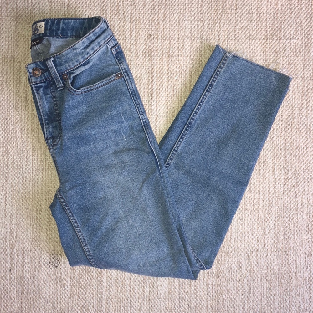 Free People mid rise denim